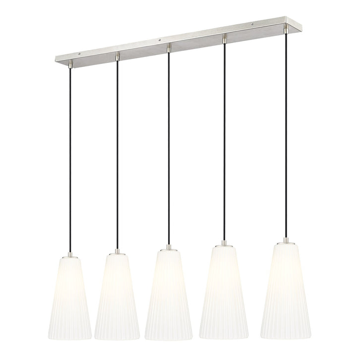 5 Light Linear Chandelier by Z-Lite