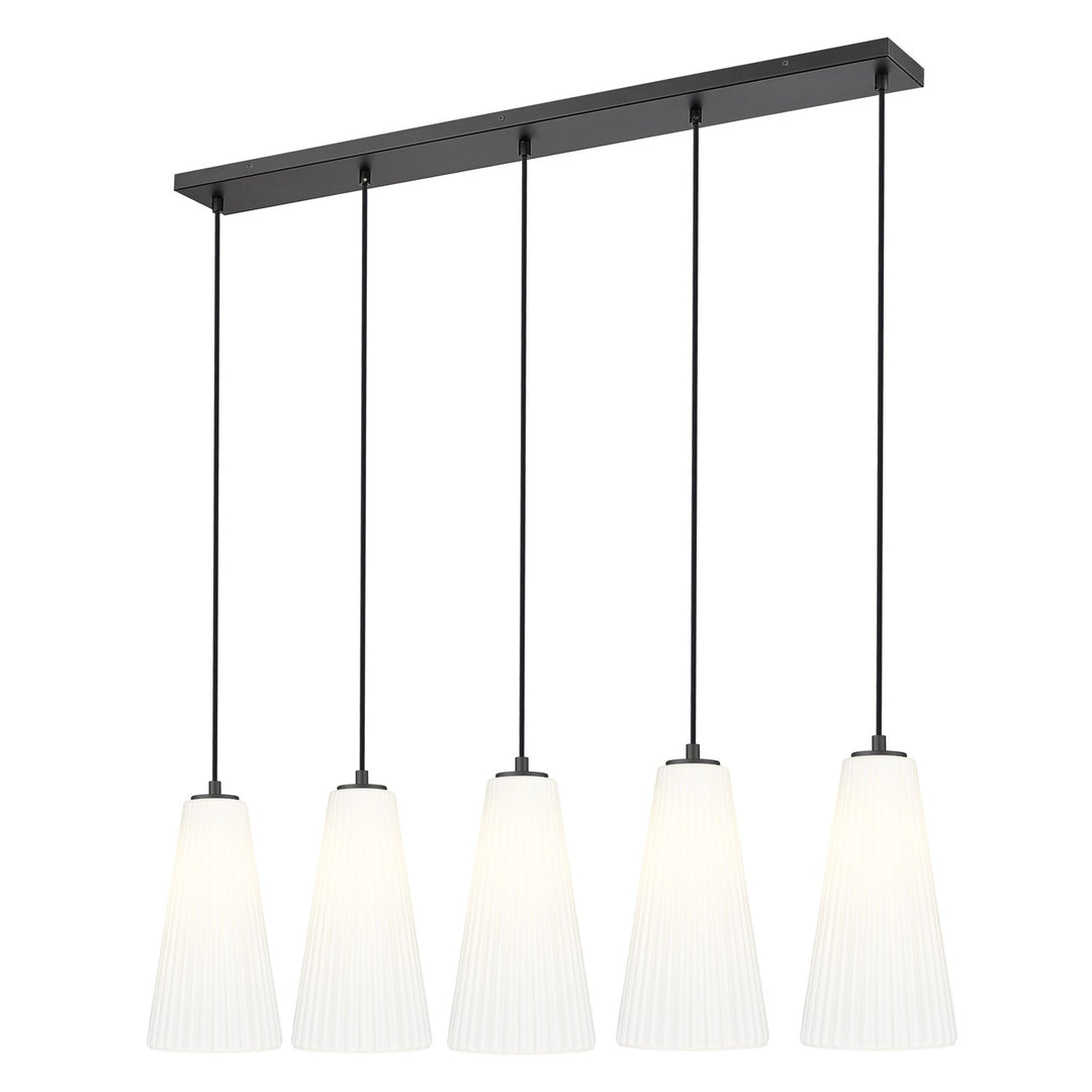 5 Light Linear Chandelier by Z-Lite