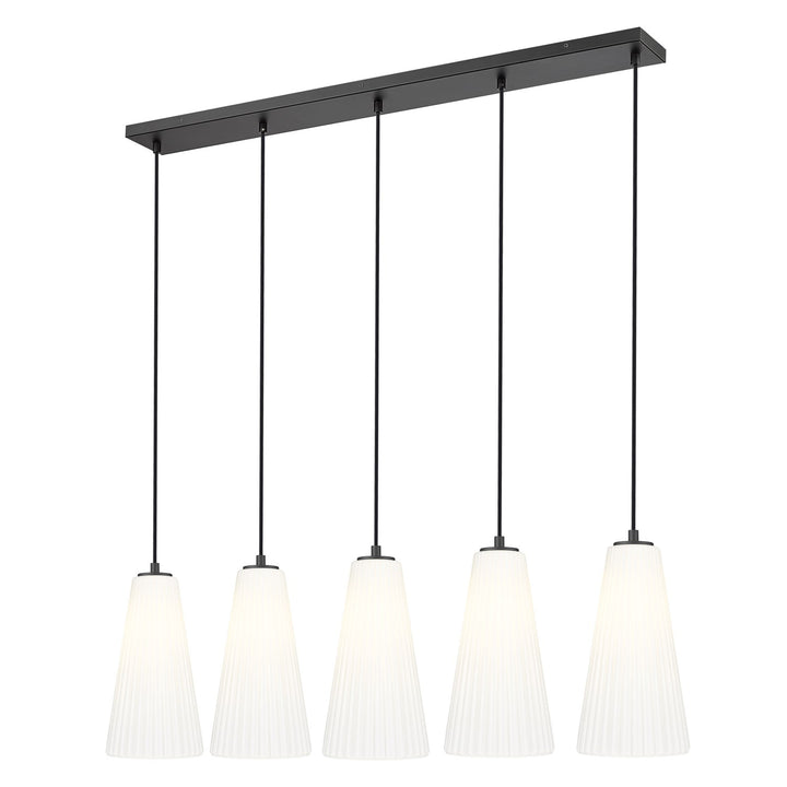 5 Light Linear Chandelier by Z-Lite