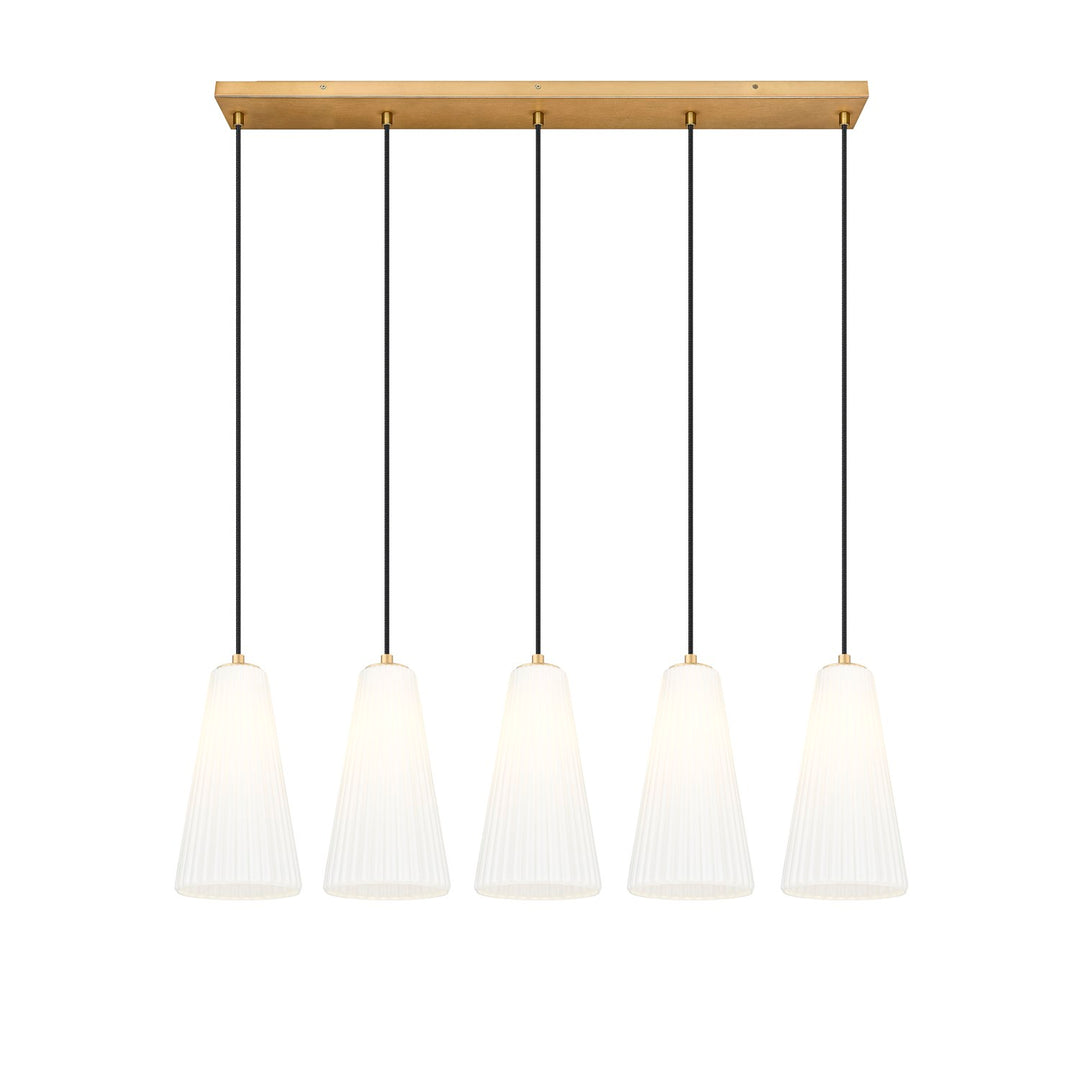 5 Light Linear Chandelier