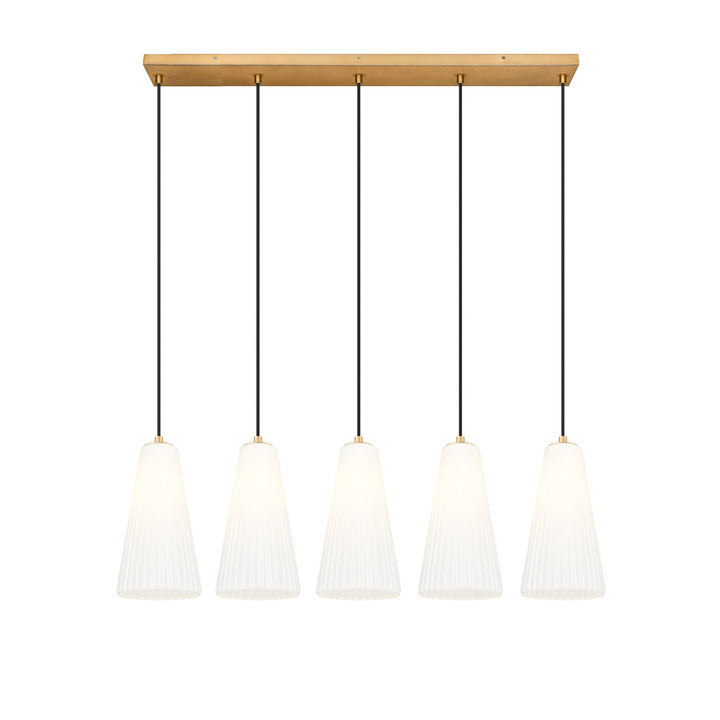 5 Light Linear Chandelier