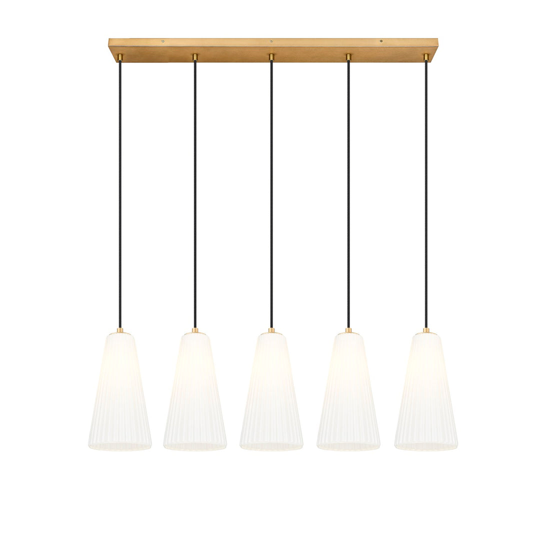 5 Light Linear Chandelier