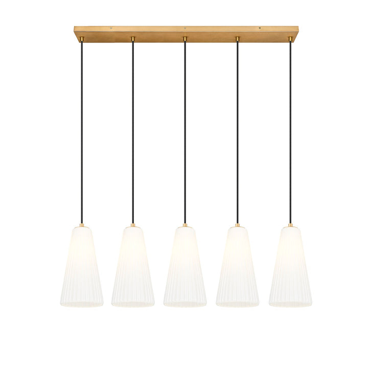 5 Light Linear Chandelier
