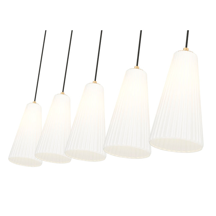 5 Light Linear Chandelier