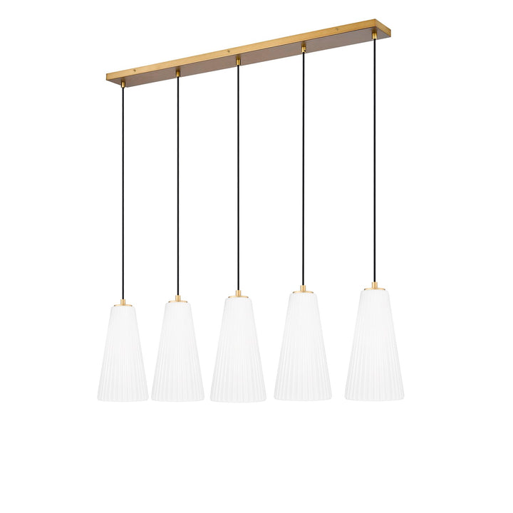 5 Light Linear Chandelier