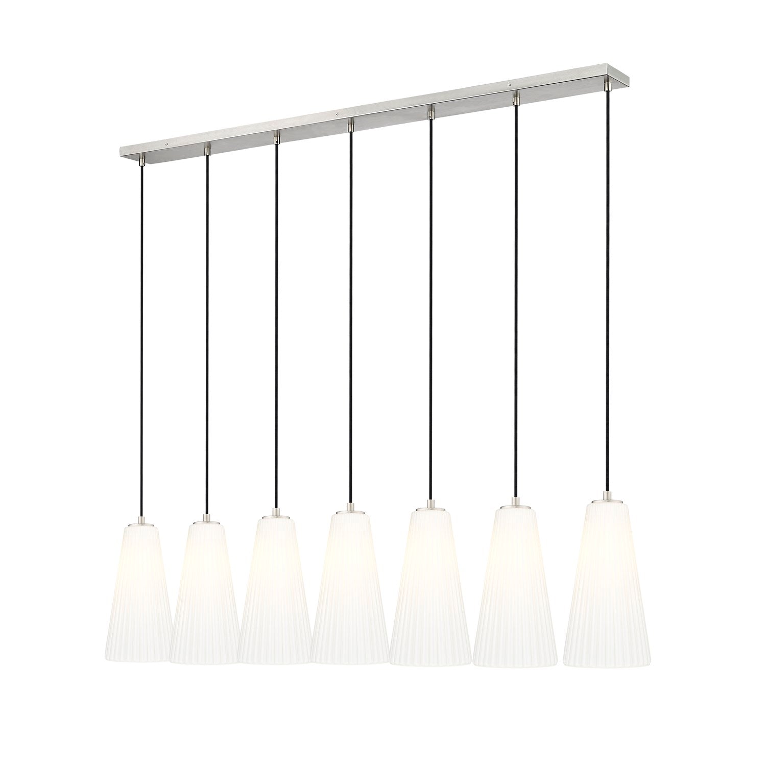 7 Light Linear Chandelier by Z-Lite