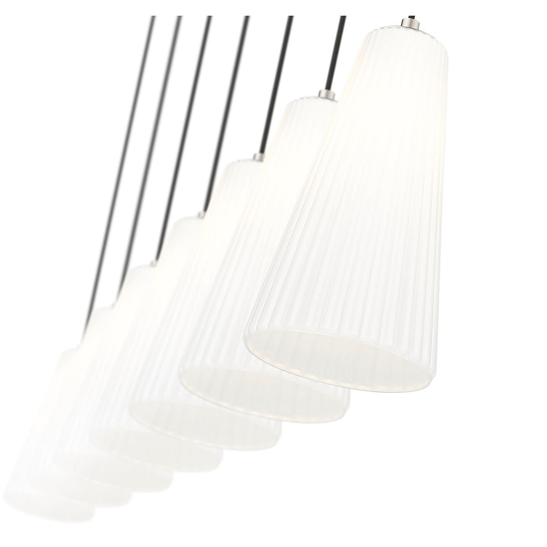 7 Light Linear Chandelier