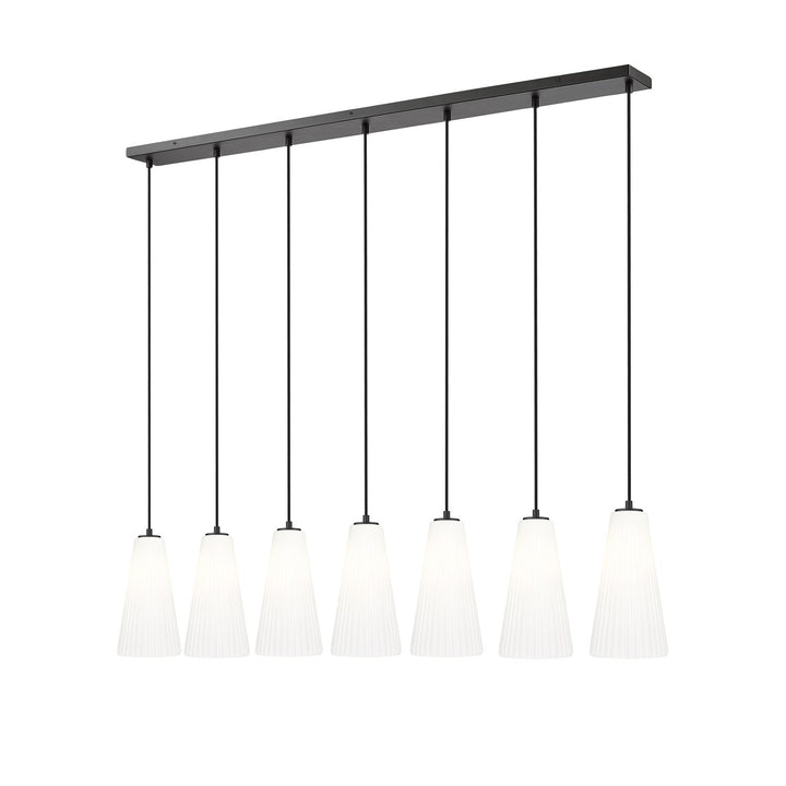 7 Light Linear Chandelier by Z-Lite