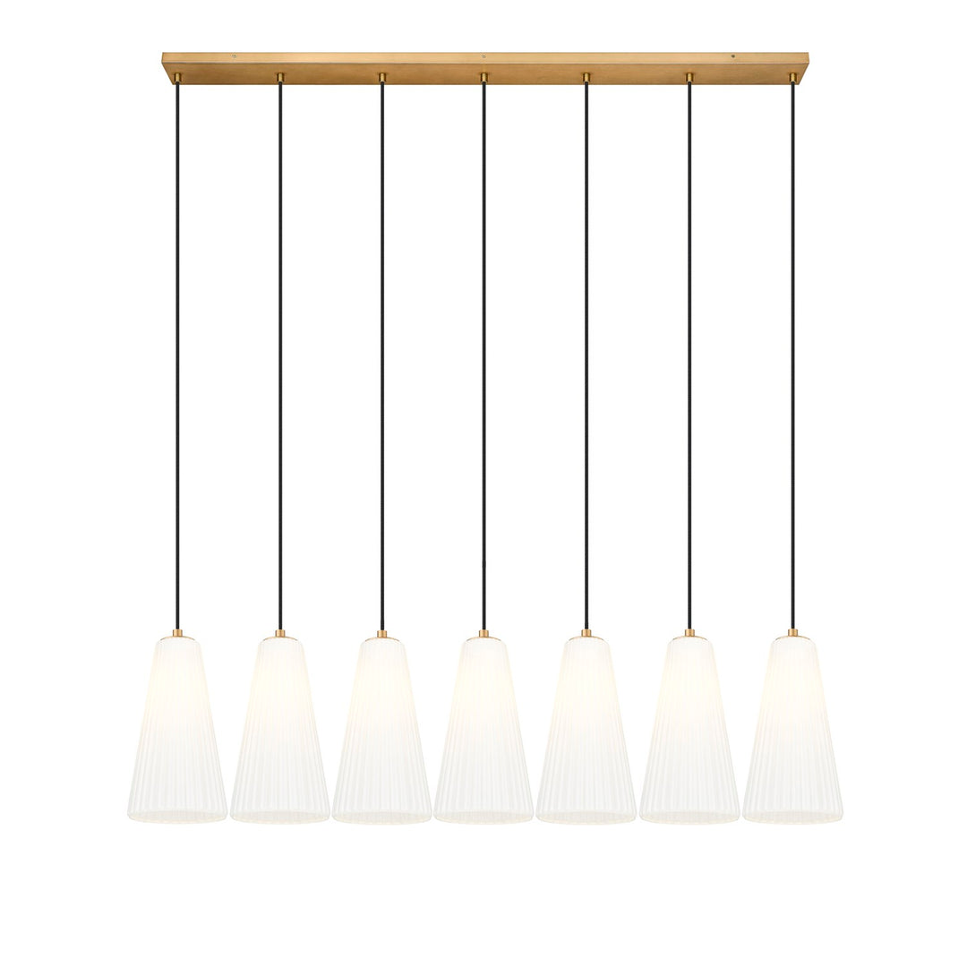 7 Light Linear Chandelier