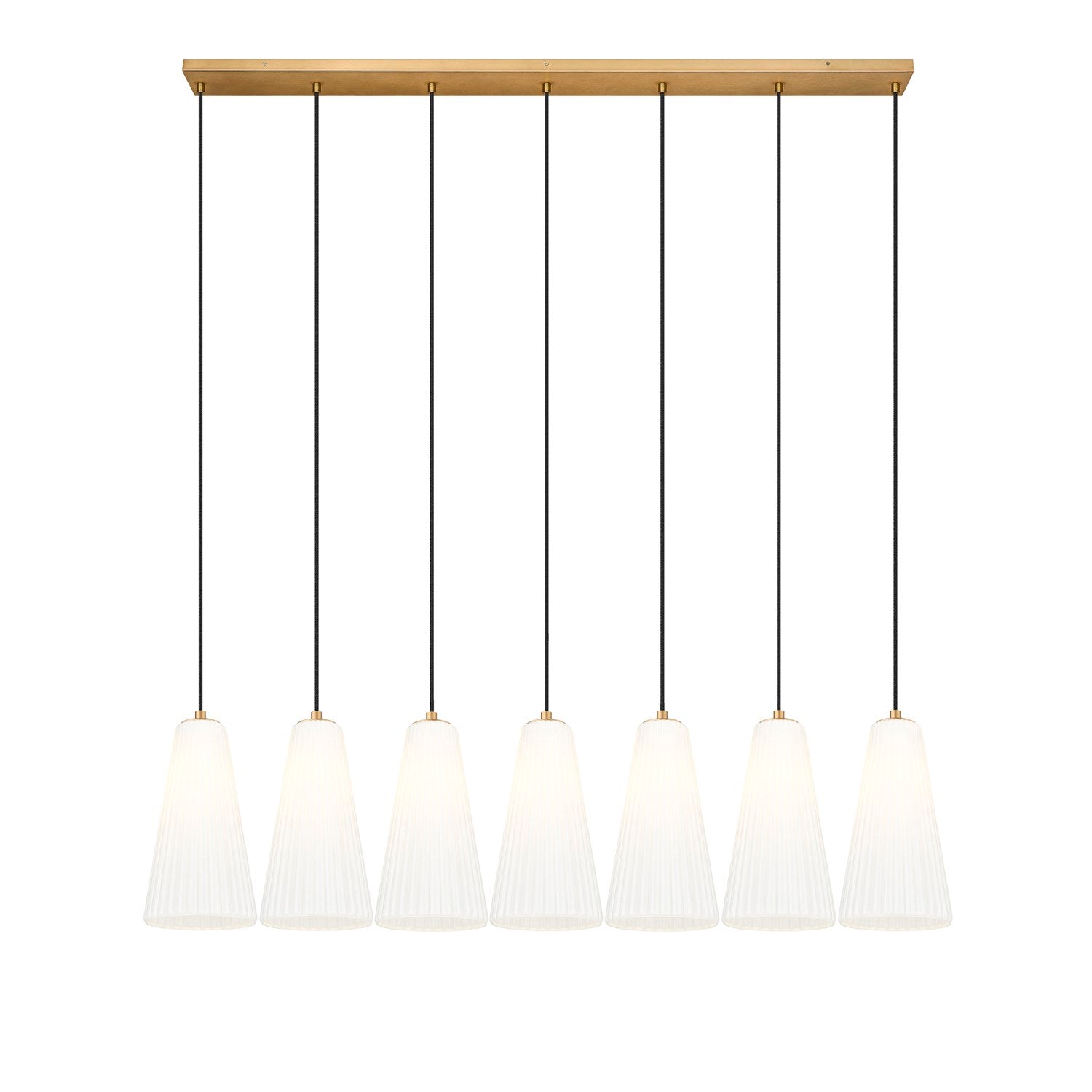 7 Light Linear Chandelier