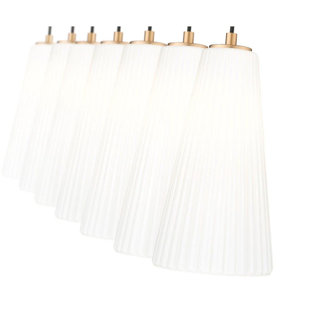 7 Light Linear Chandelier