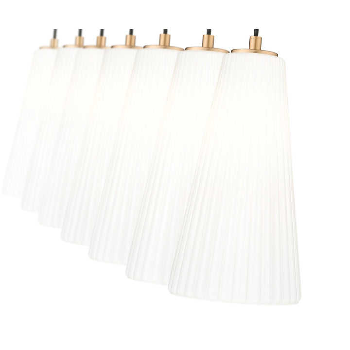 7 Light Linear Chandelier
