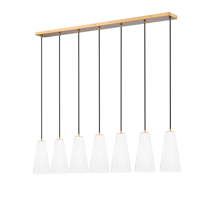 7 Light Linear Chandelier