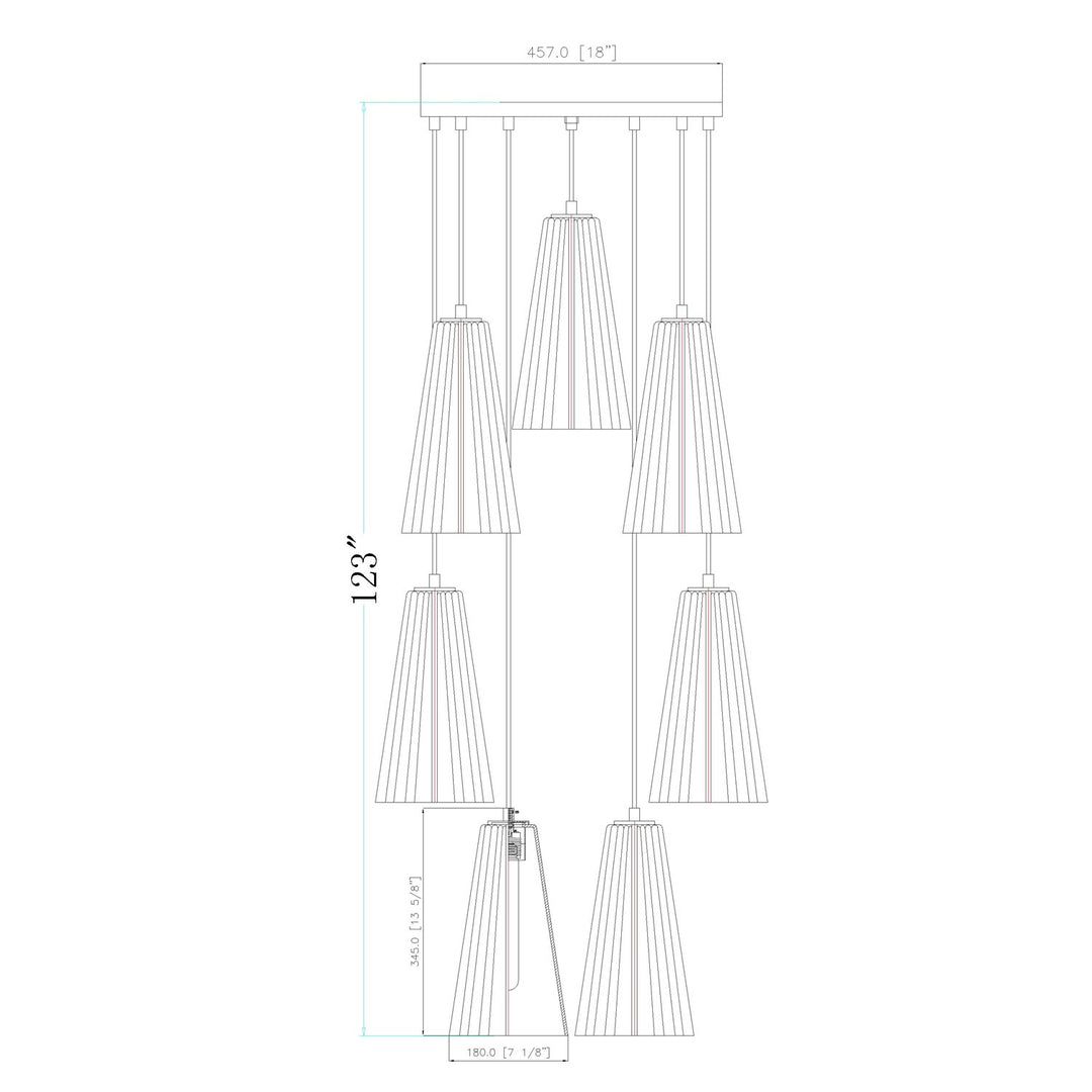 7 Light Chandelier