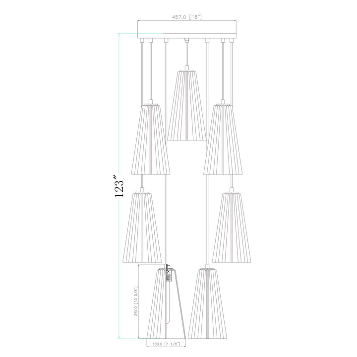 7 Light Chandelier
