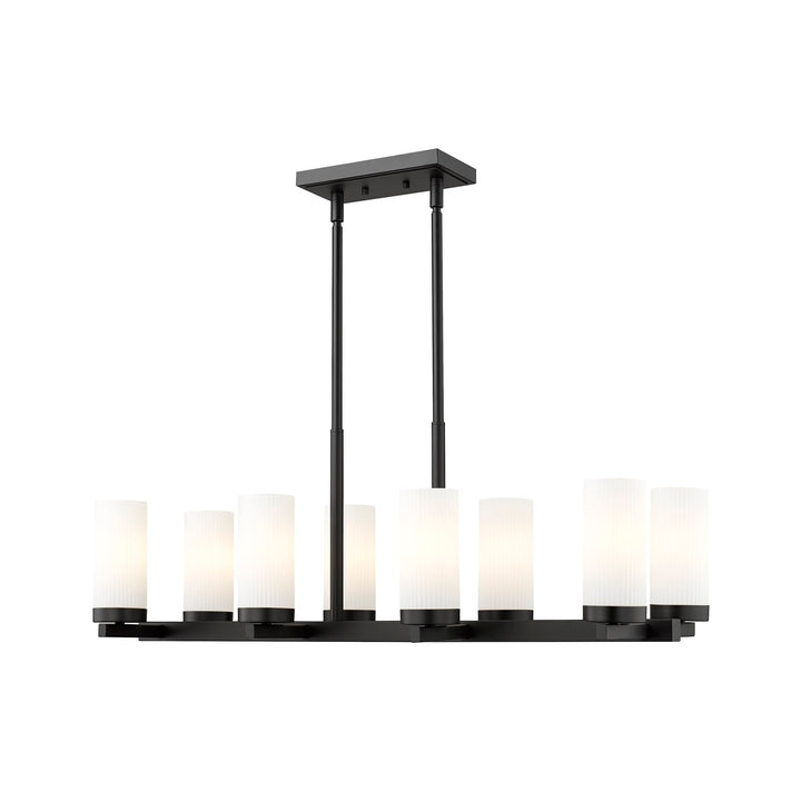 8 Light Linear Chandelier by Z-Lite