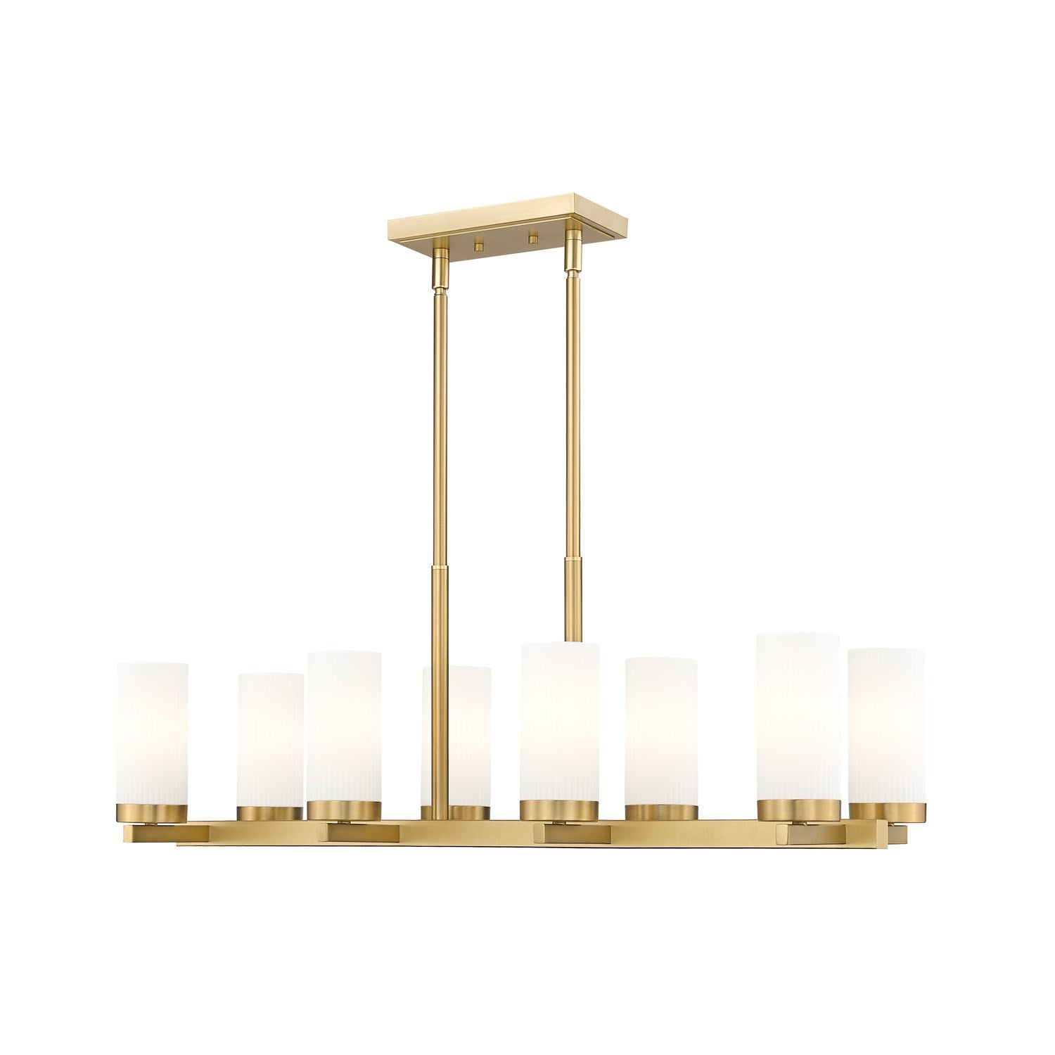 8 Light Linear Chandelier by Z-Lite