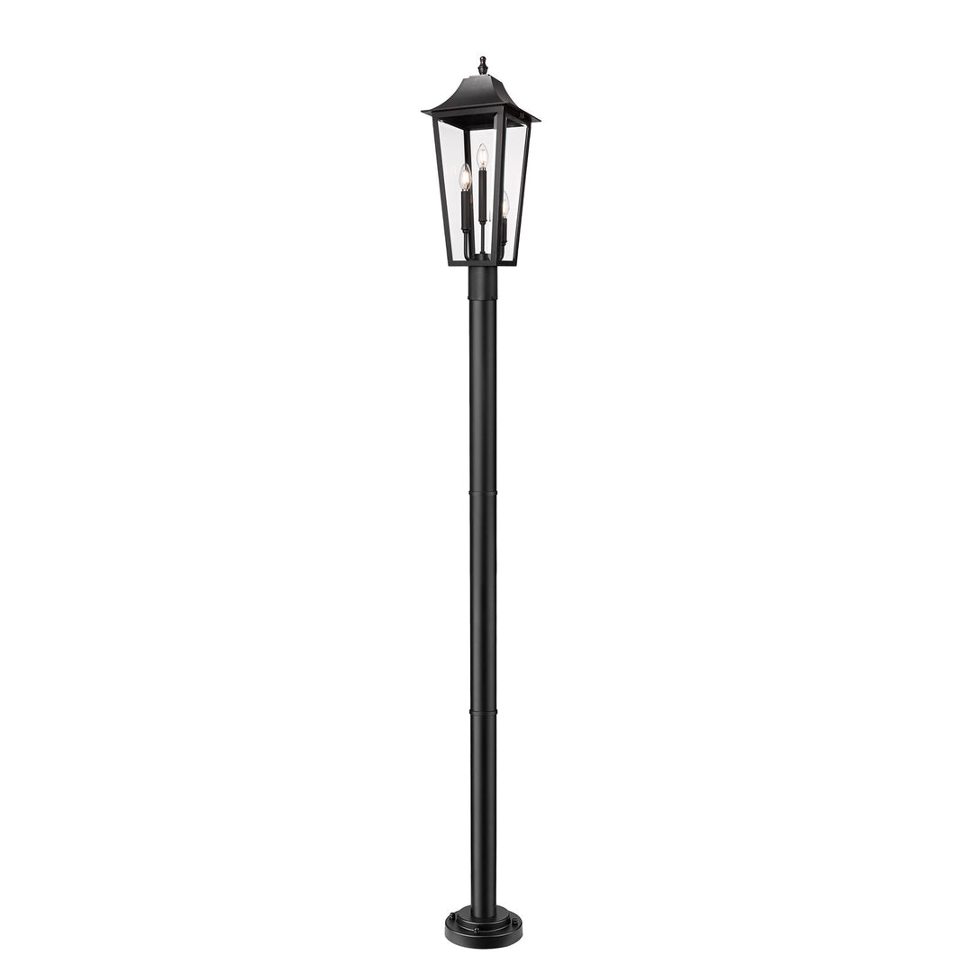 3 Light Outdoor Post Mounted Fixture by Z-Lite