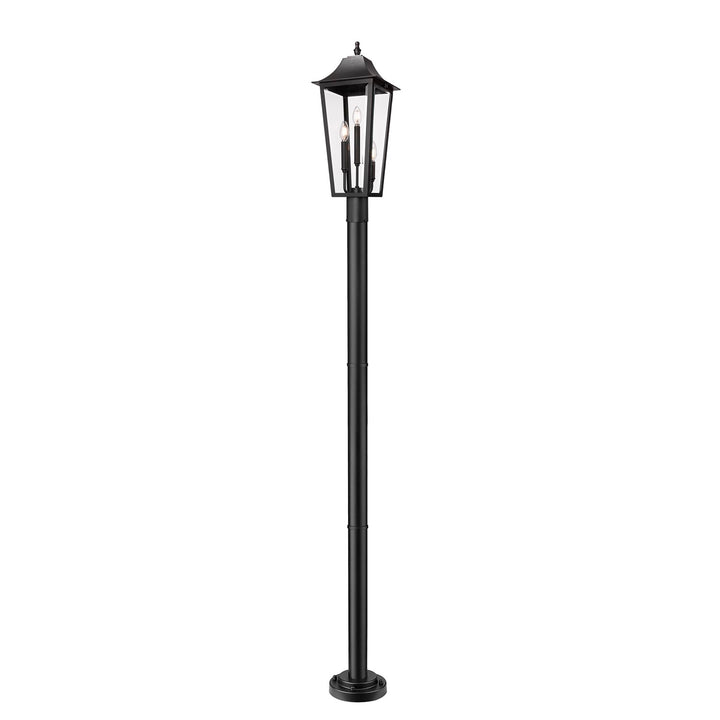 3 Light Outdoor Post Mounted Fixture by Z-Lite