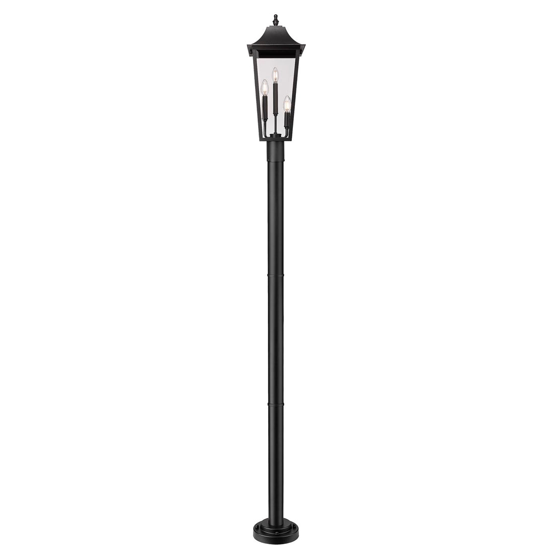 3 Light Outdoor Post Mounted Fixture