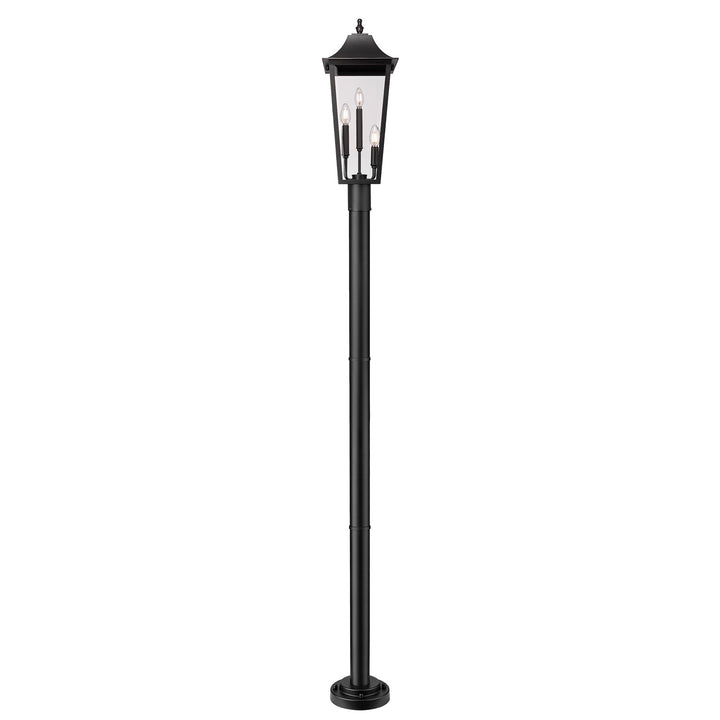 3 Light Outdoor Post Mounted Fixture