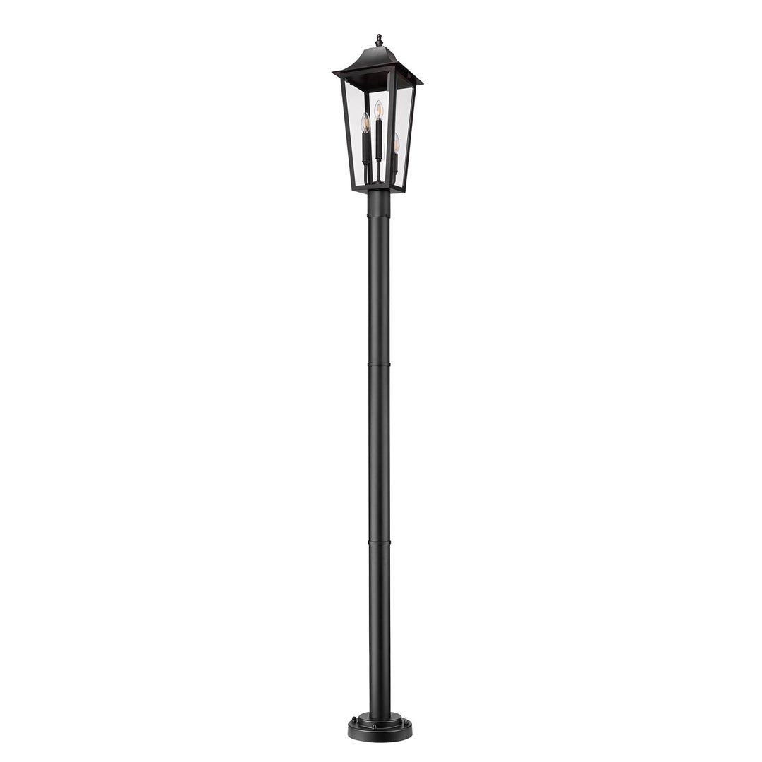 3 Light Outdoor Post Mounted Fixture
