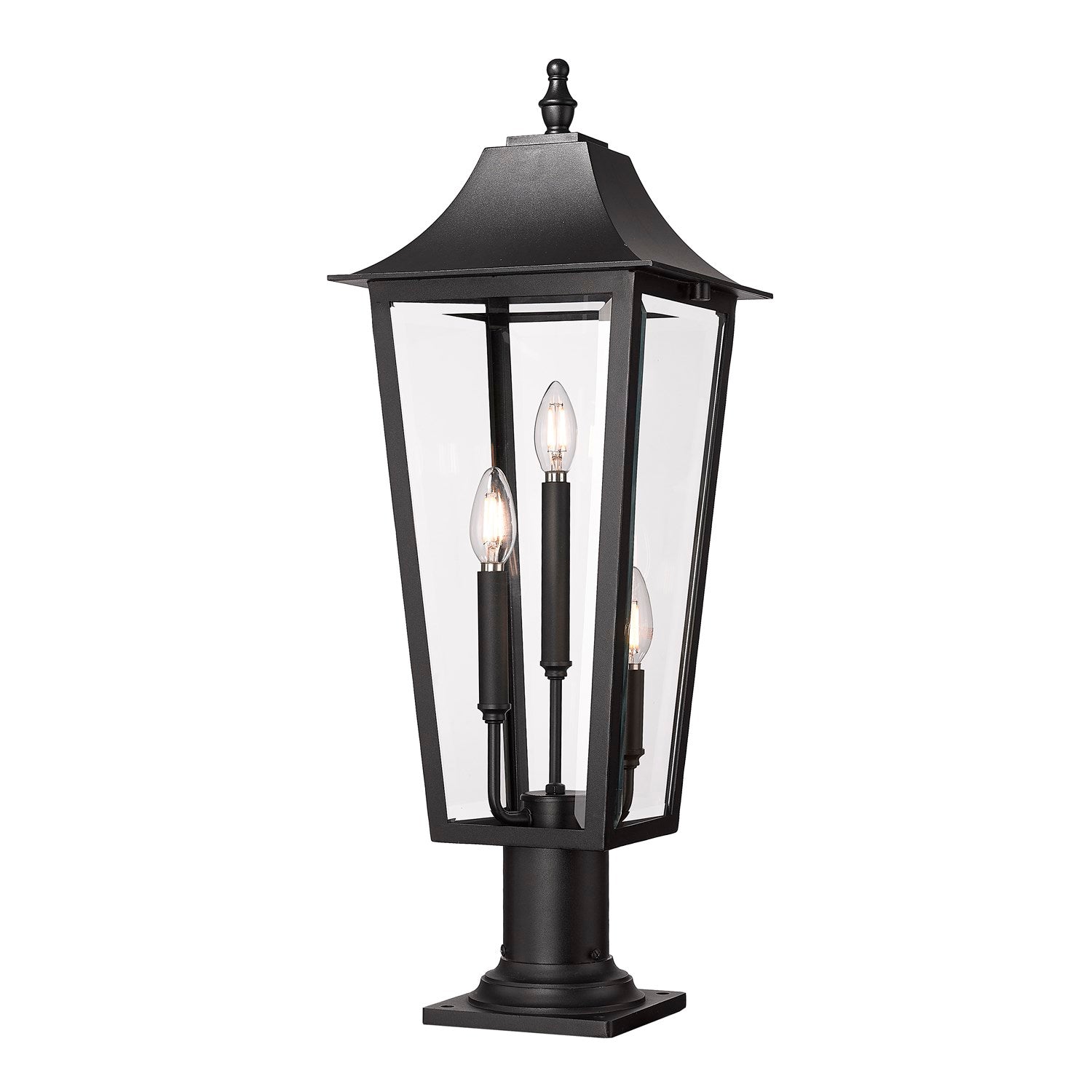 3 Light Outdoor Pier Mounted Fixture by Z-Lite