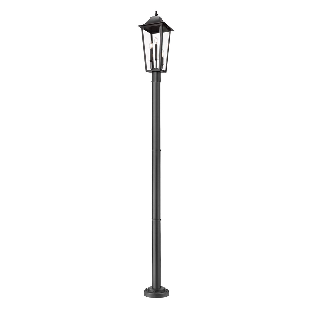 3 Light Outdoor Post Mount Fixture