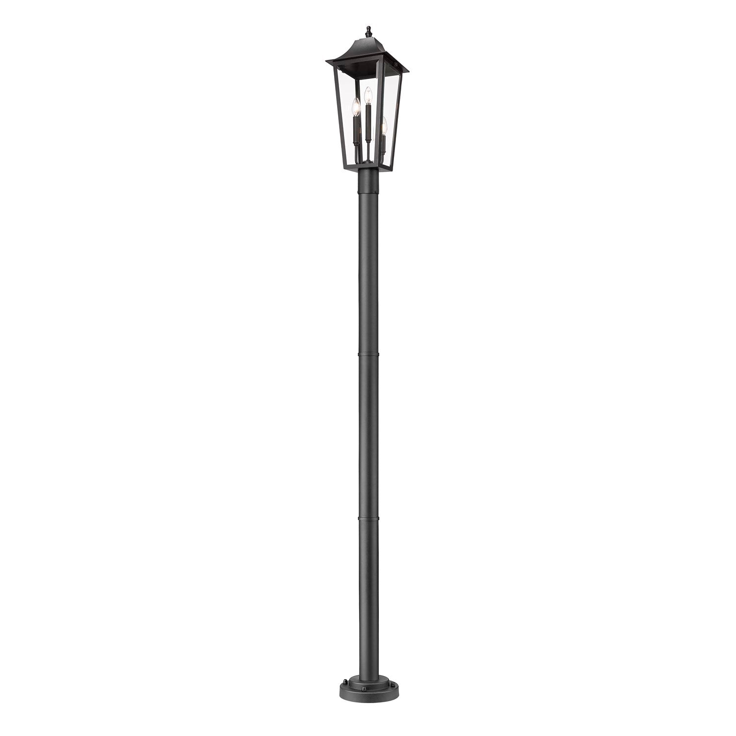 3 Light Outdoor Post Mount Fixture