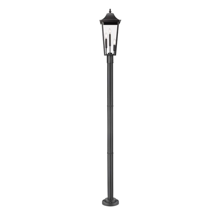 3 Light Outdoor Post Mount Fixture