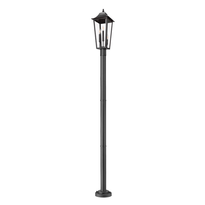3 Light Outdoor Post Mount Fixture