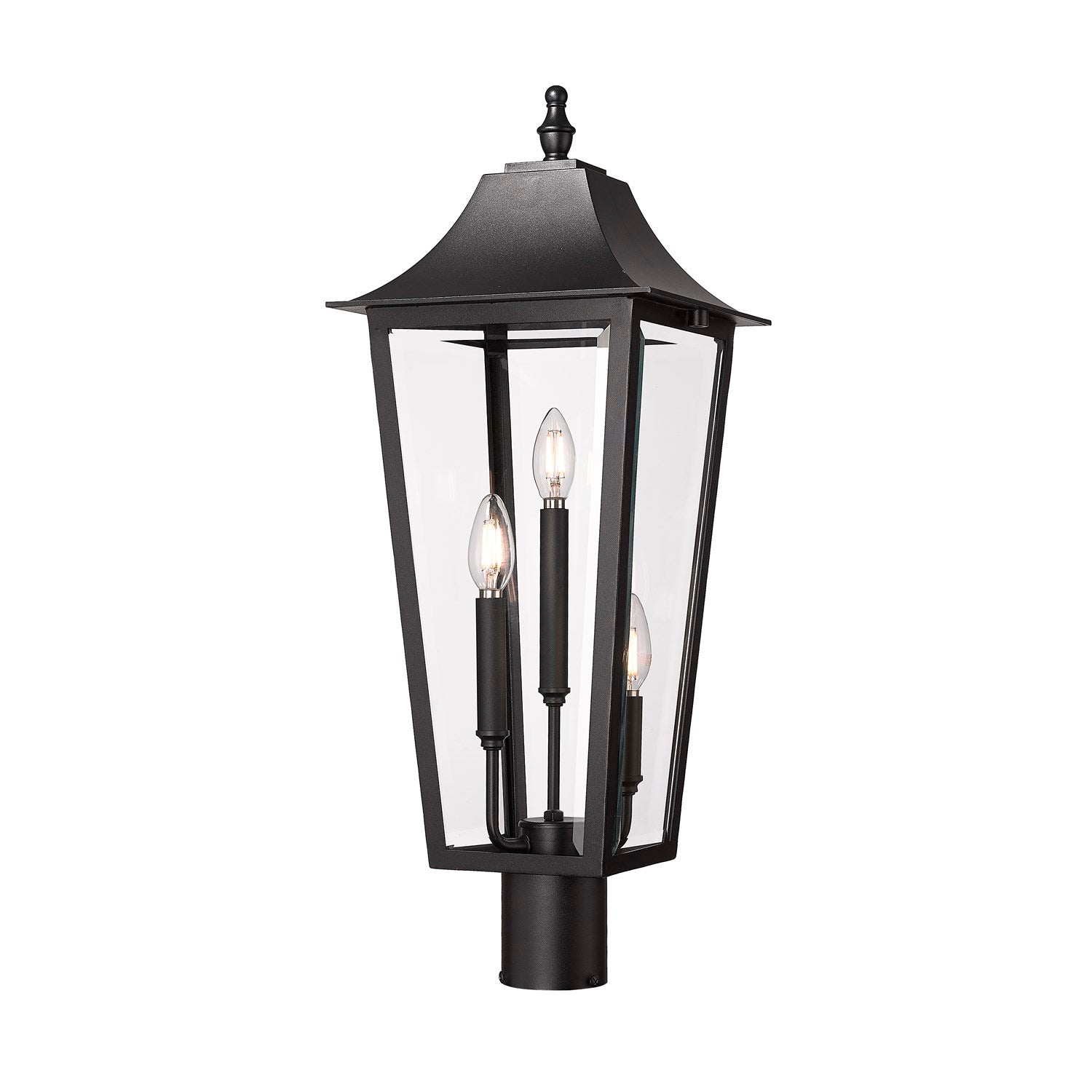 3 Light Outdoor Post Mount Fixture by Z-Lite