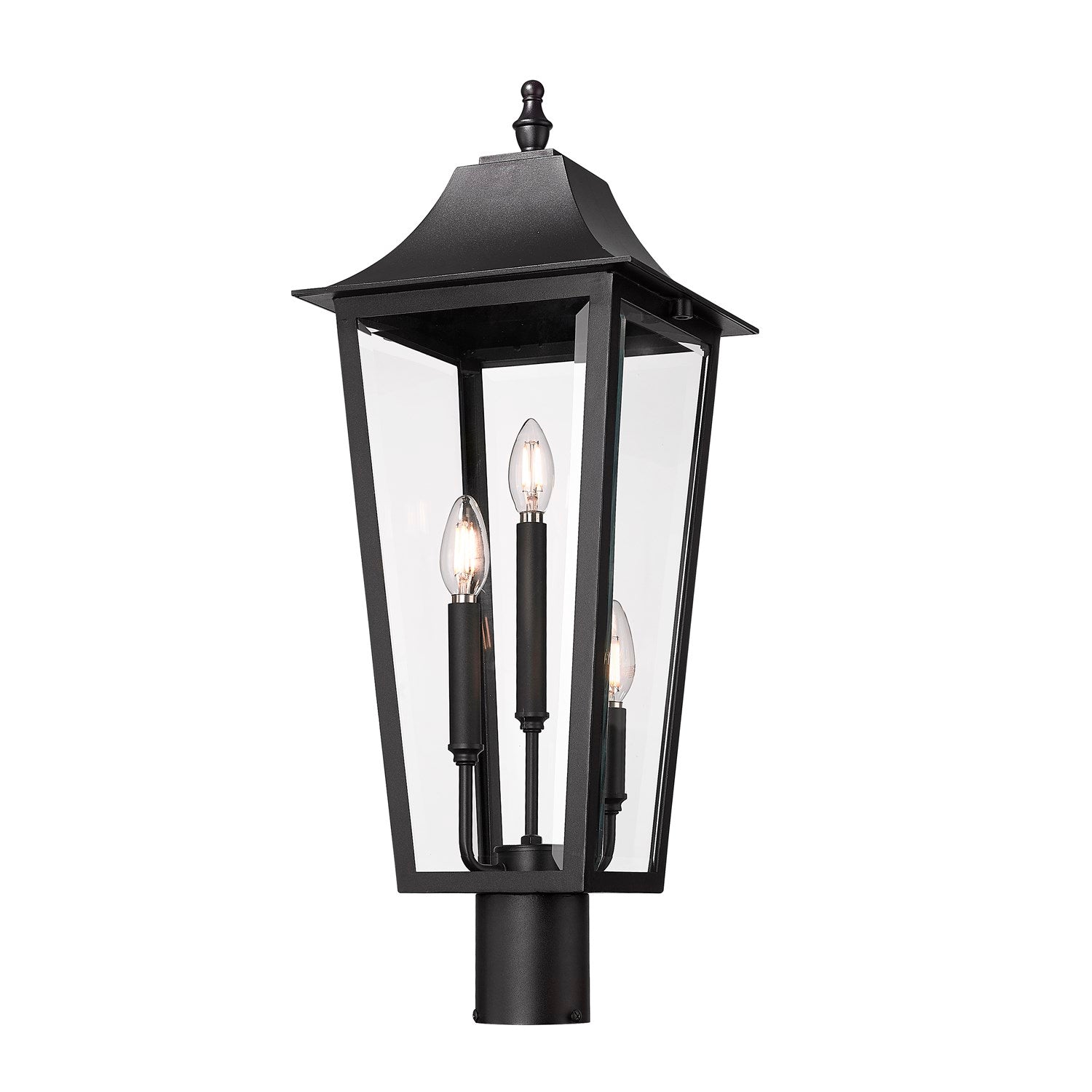 3 Light Outdoor Post Mount Fixture
