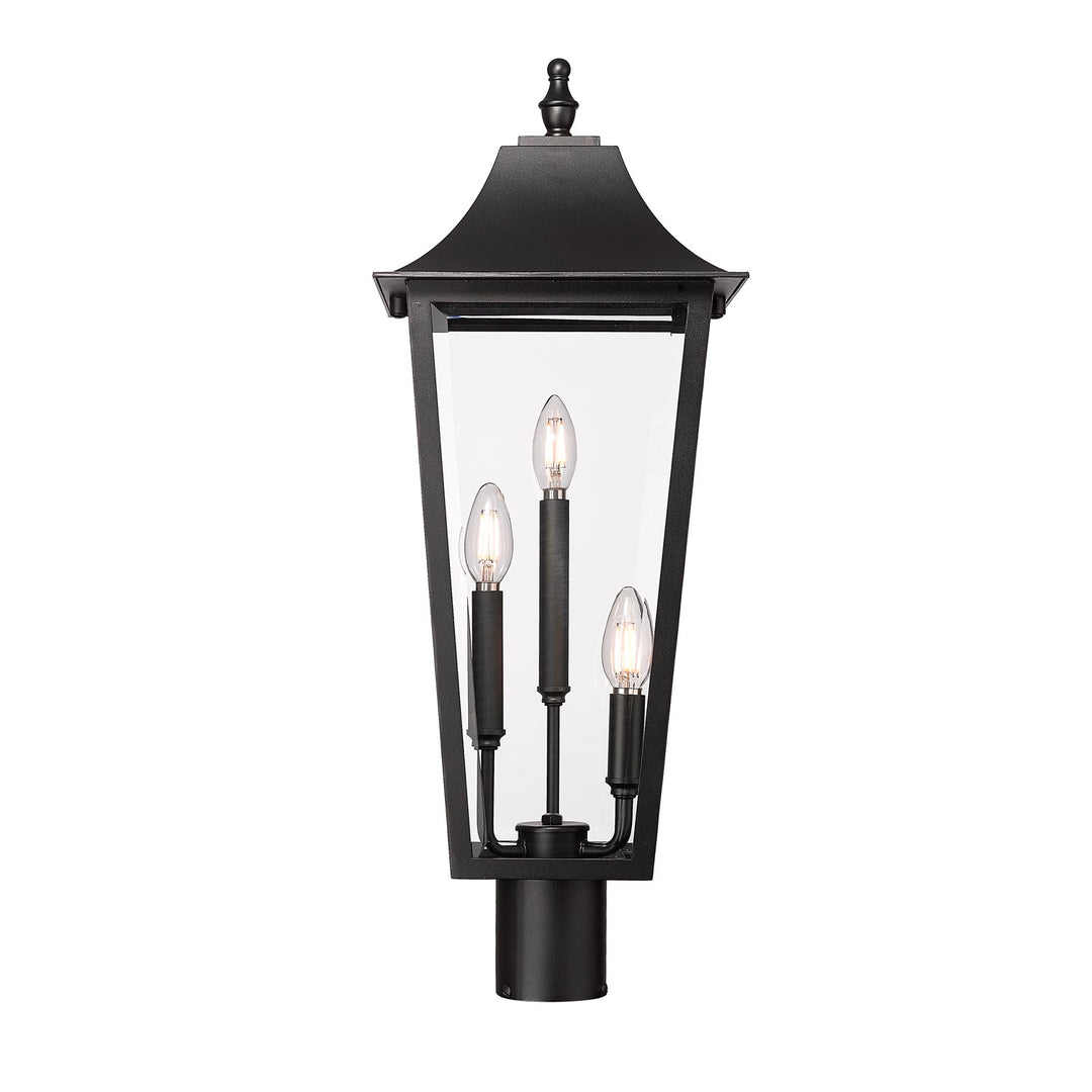 3 Light Outdoor Post Mount Fixture