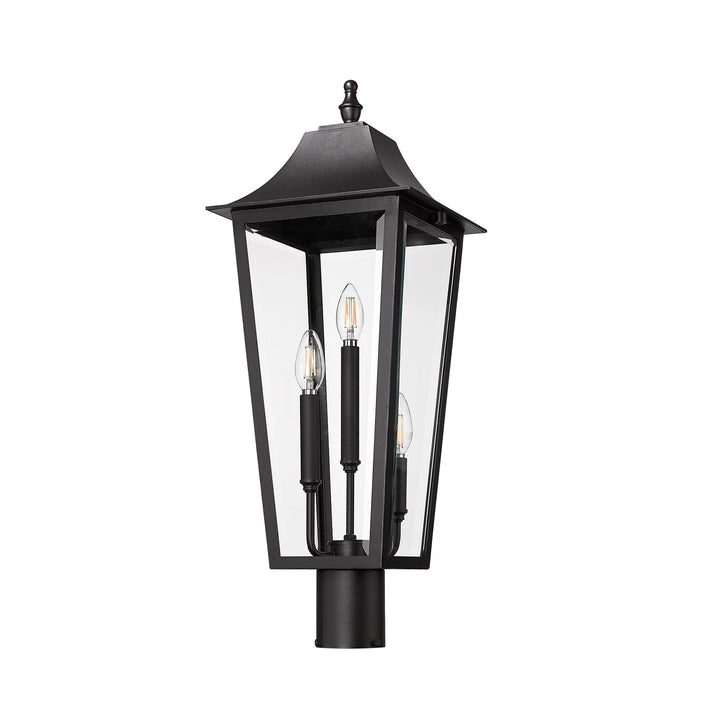 3 Light Outdoor Post Mount Fixture