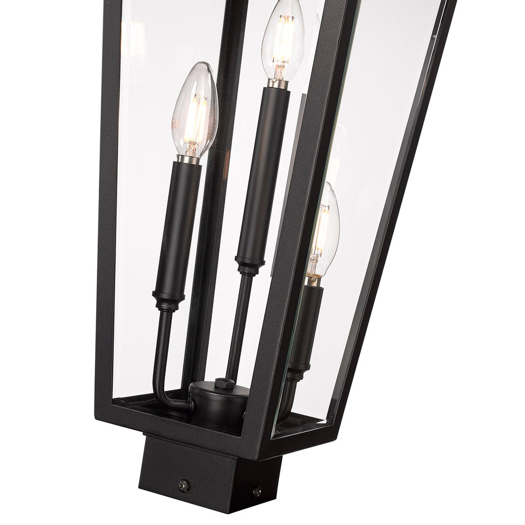 3 Light Outdoor Post Mount Fixture