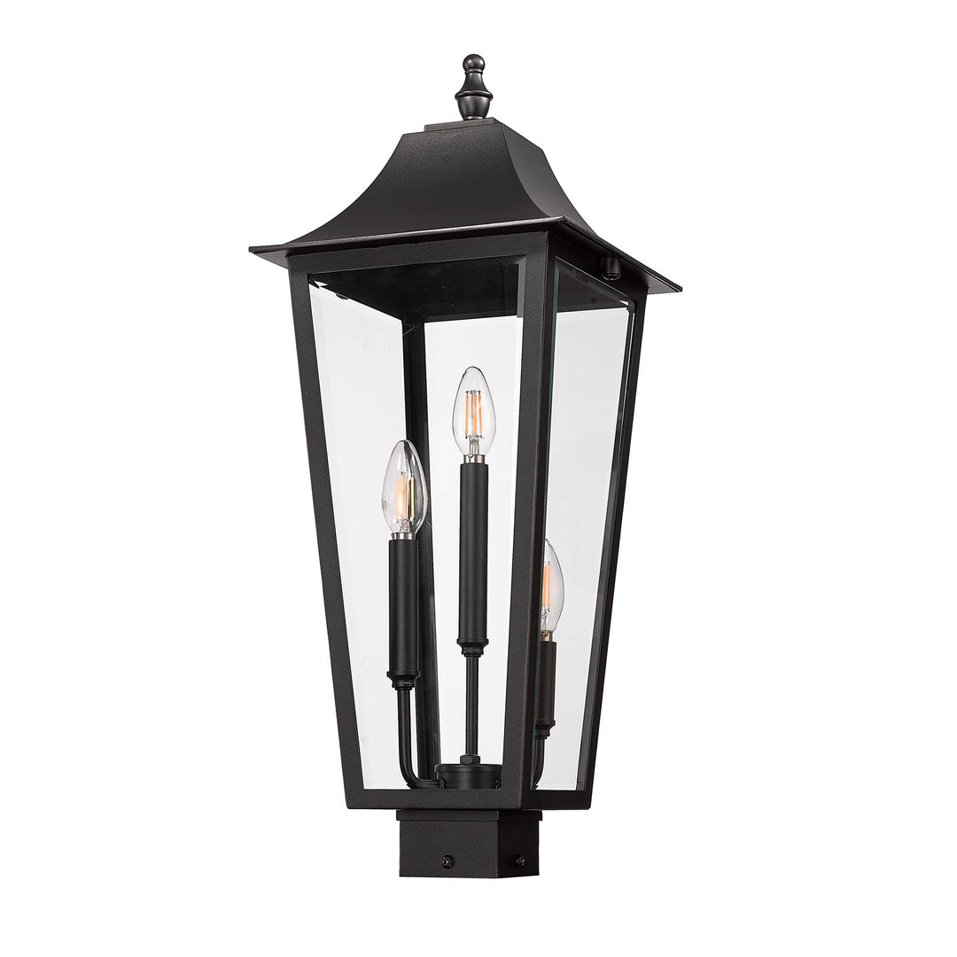 3 Light Outdoor Post Mount Fixture