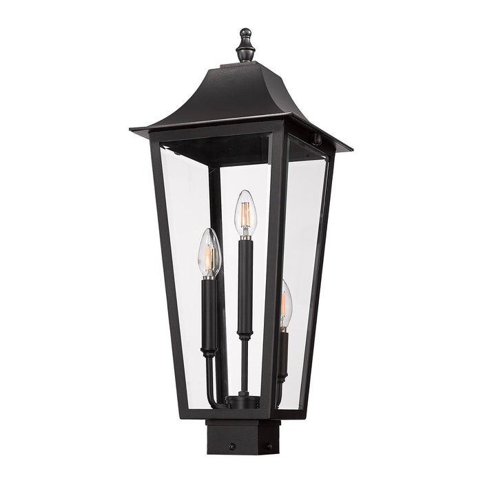 3 Light Outdoor Post Mount Fixture