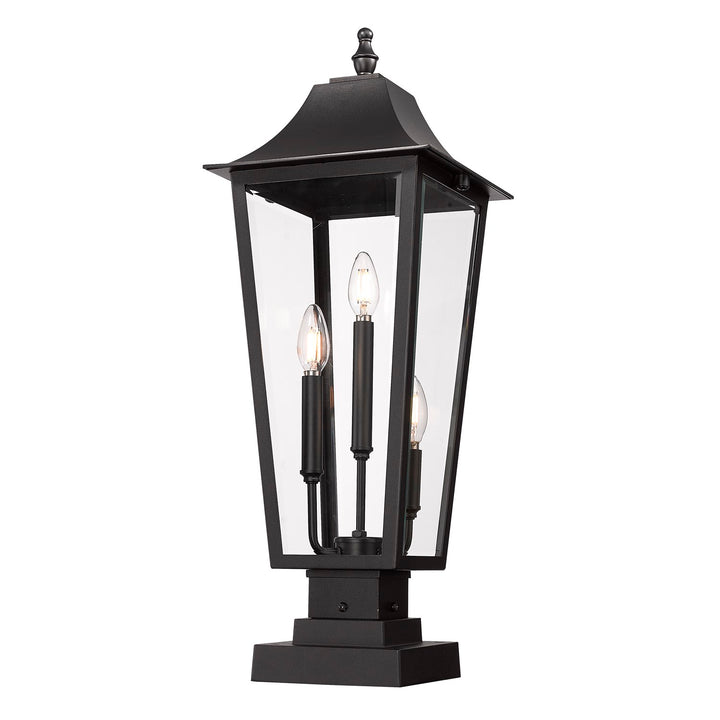 3 Light Outdoor Pier Mounted Fixture