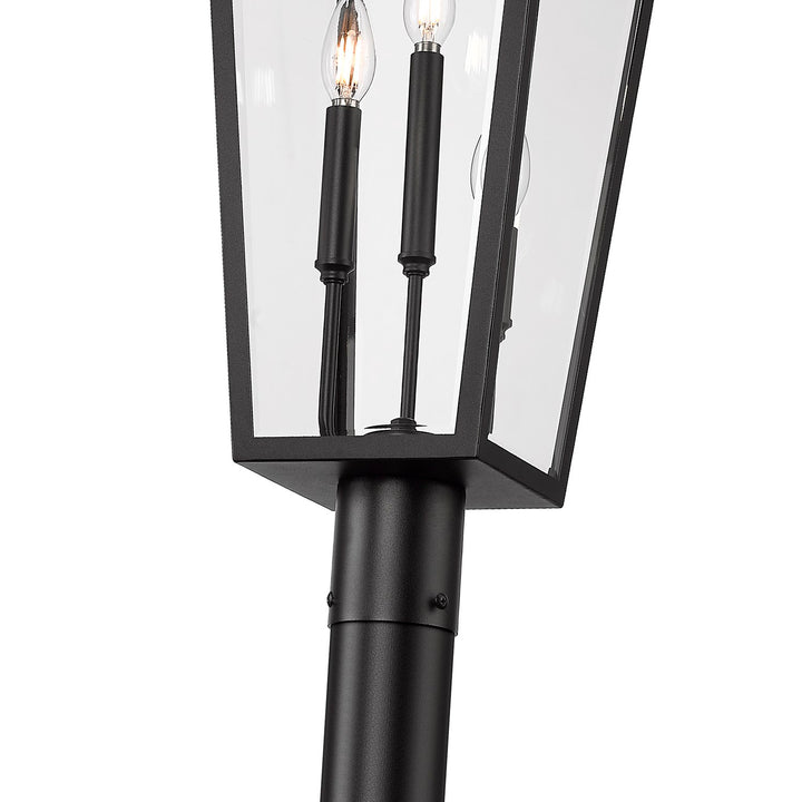 3 Light Outdoor Post Mount Fixture