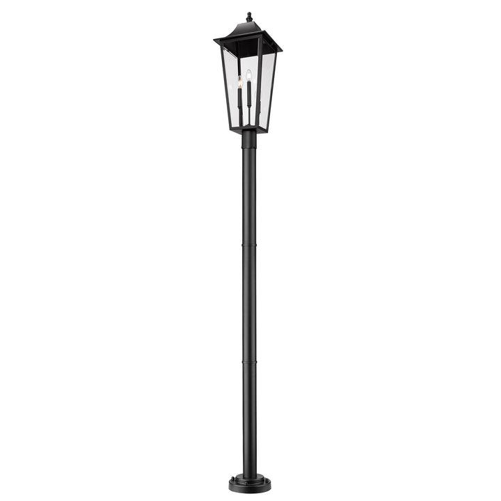 3 Light Outdoor Post Mount Fixture