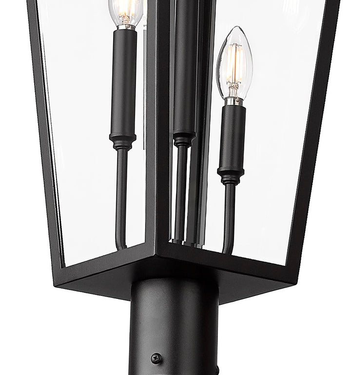 3 Light Outdoor Post Mount Fixture