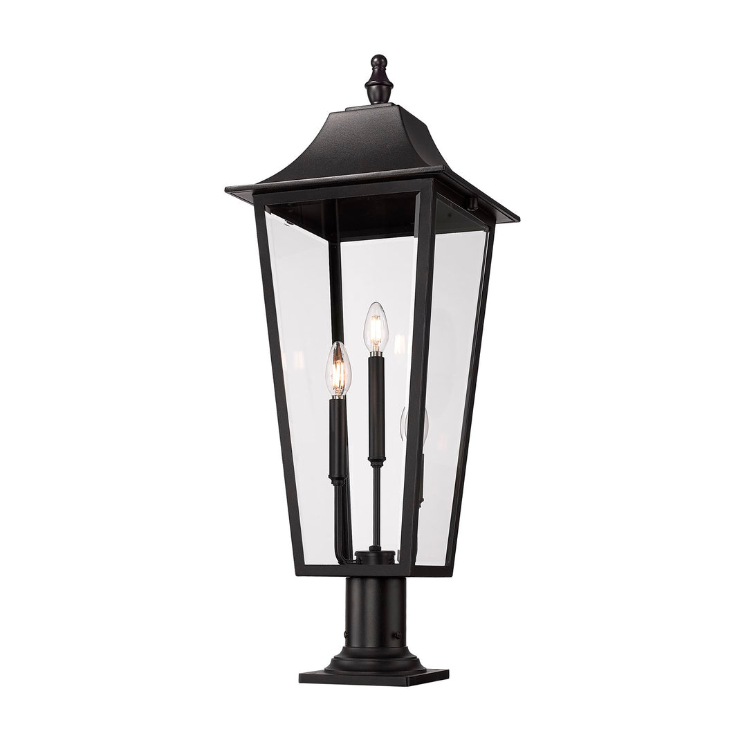 3 Light Outdoor Pier Mounted Fixture