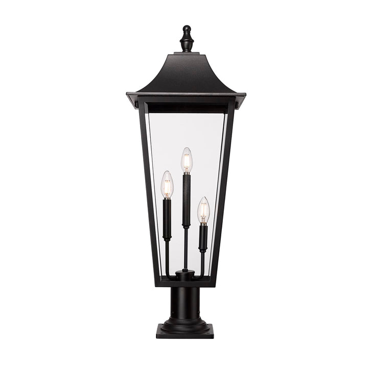 3 Light Outdoor Pier Mounted Fixture