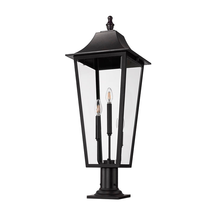 3 Light Outdoor Pier Mounted Fixture