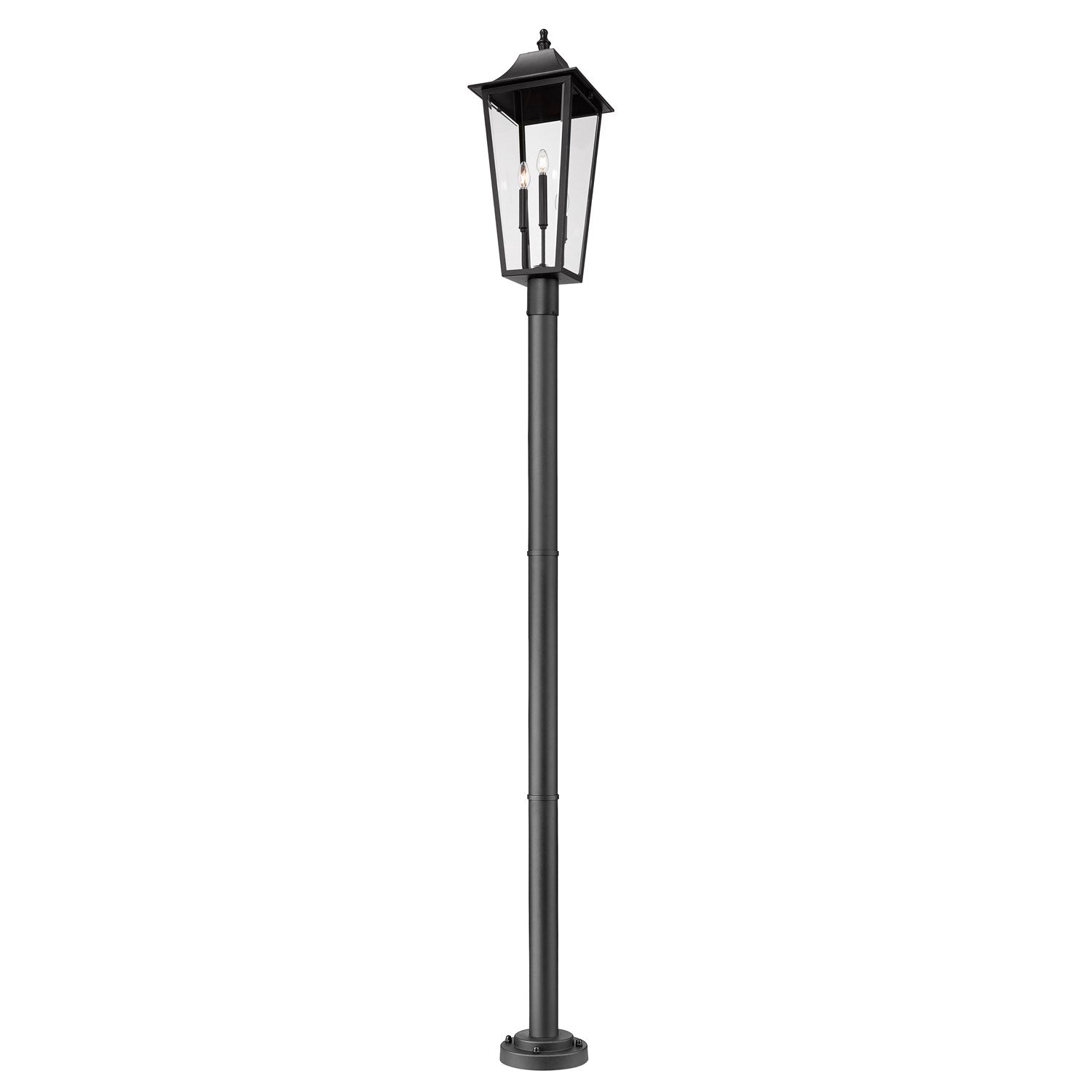 3 Light Outdoor Post Mount Fixture