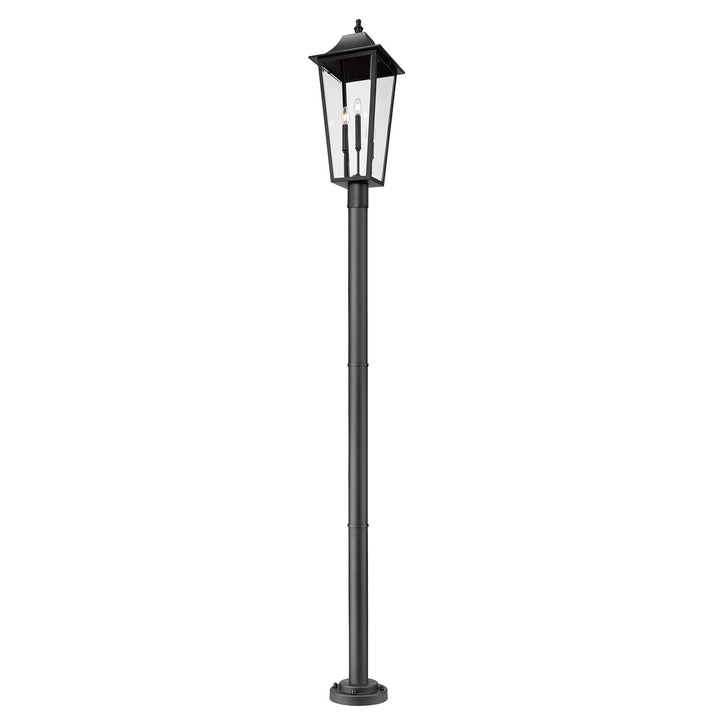 3 Light Outdoor Post Mount Fixture