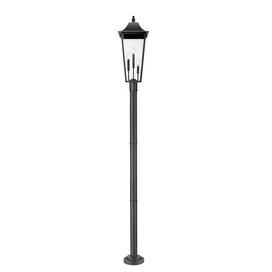 3 Light Outdoor Post Mount Fixture
