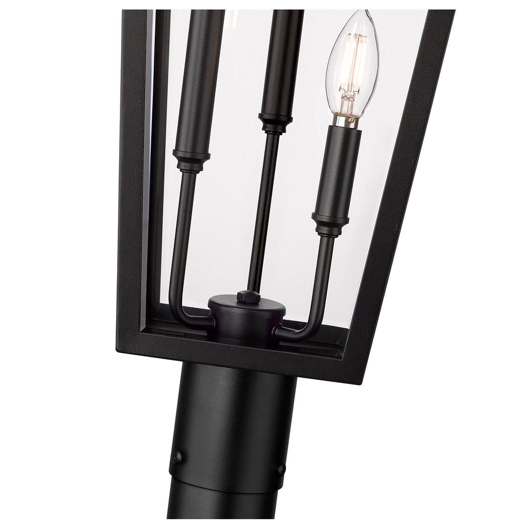 3 Light Outdoor Post Mount Fixture
