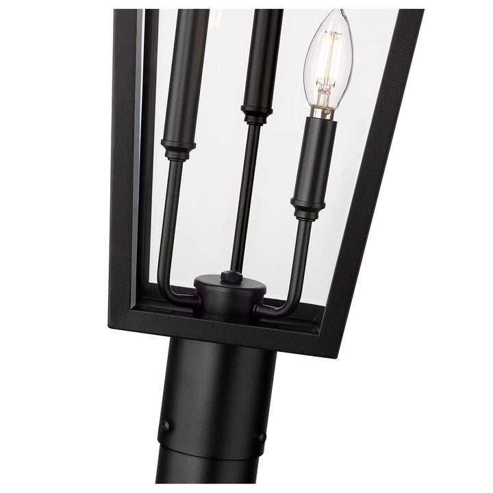 3 Light Outdoor Post Mount Fixture
